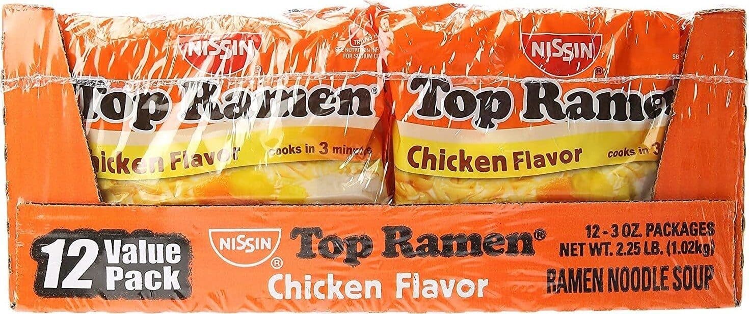 Nissin Nissintop ramen ramen noodle soup choose packshot