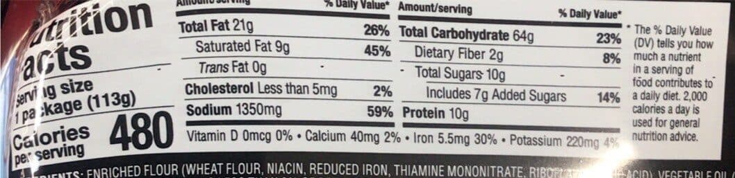 Nissin Chow mein teriyaki chicken chow mein noodles packshot