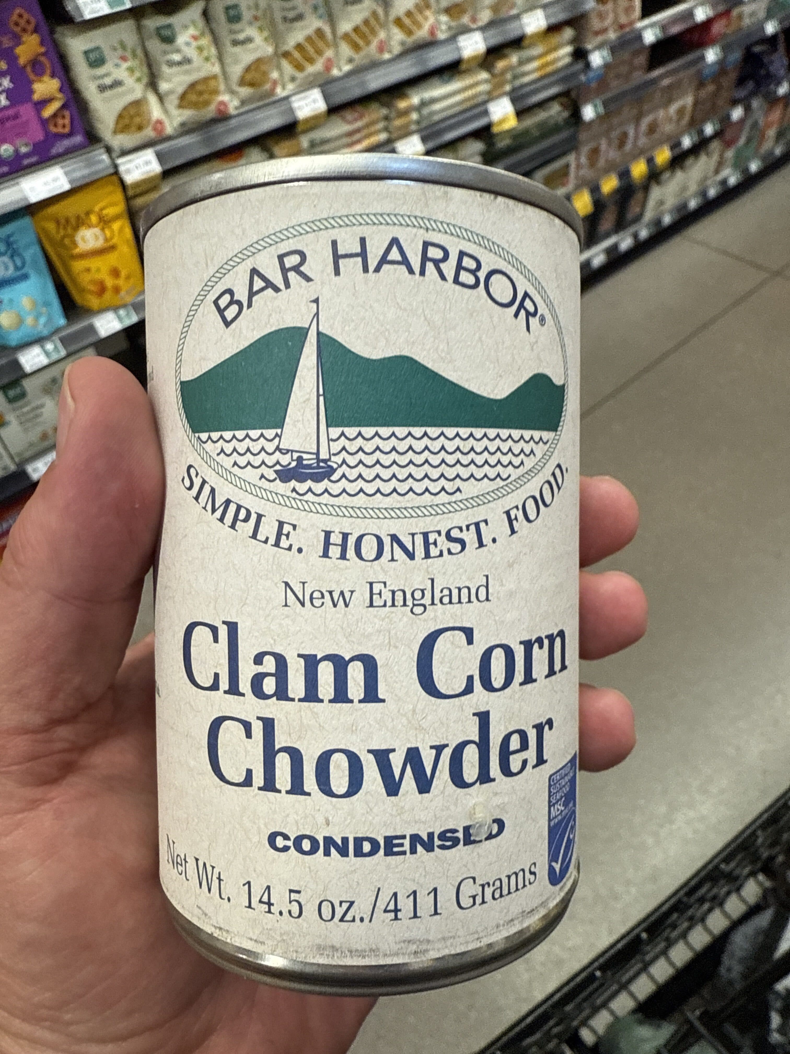 Bar Harbor New England Style Clam Corn Chowder packshot