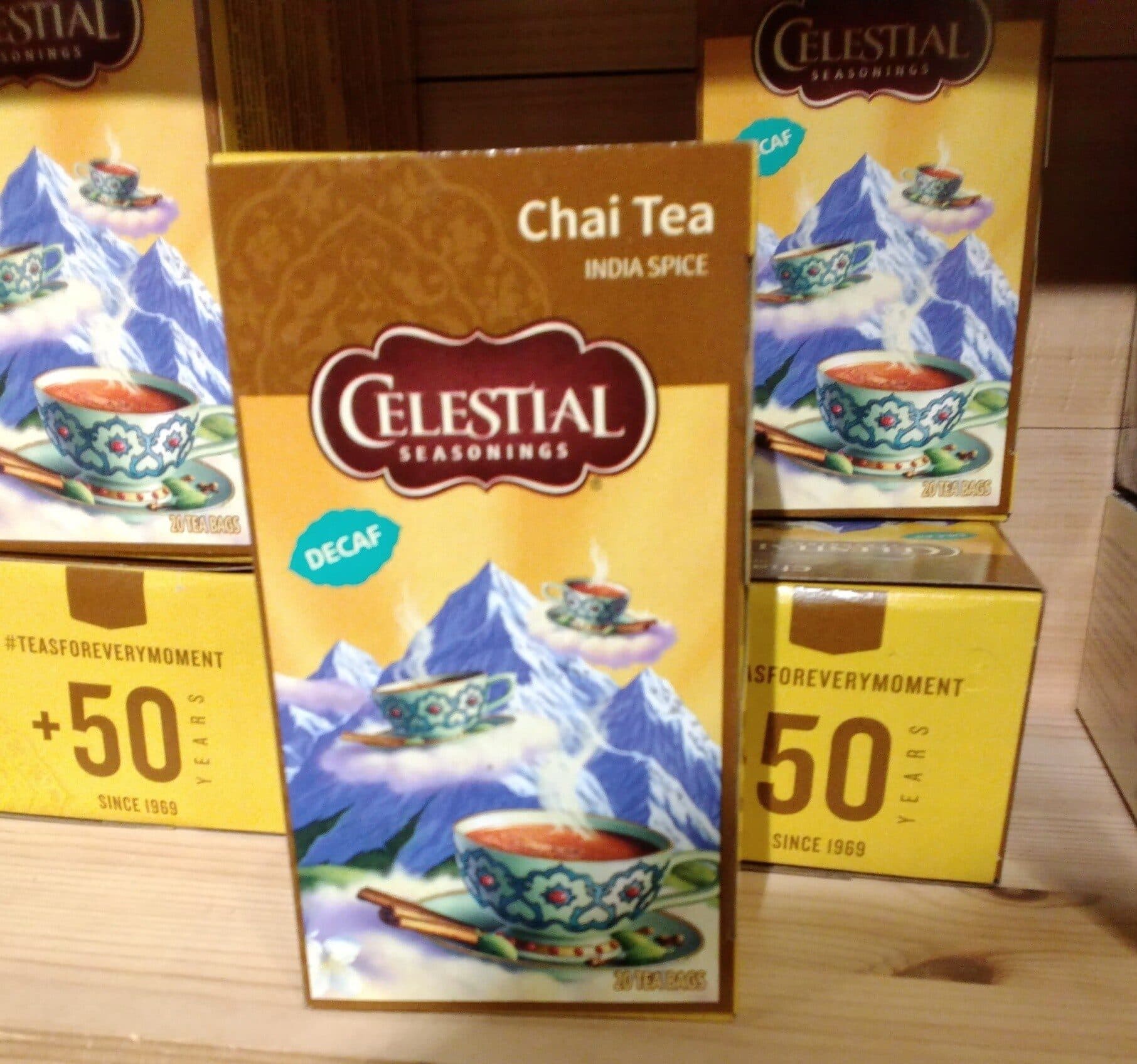 Celestial Seasonings Celestial Seasonings Chai Tea Decaf India Spice packshot
