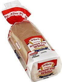 Tops Round Top White Bread packshot