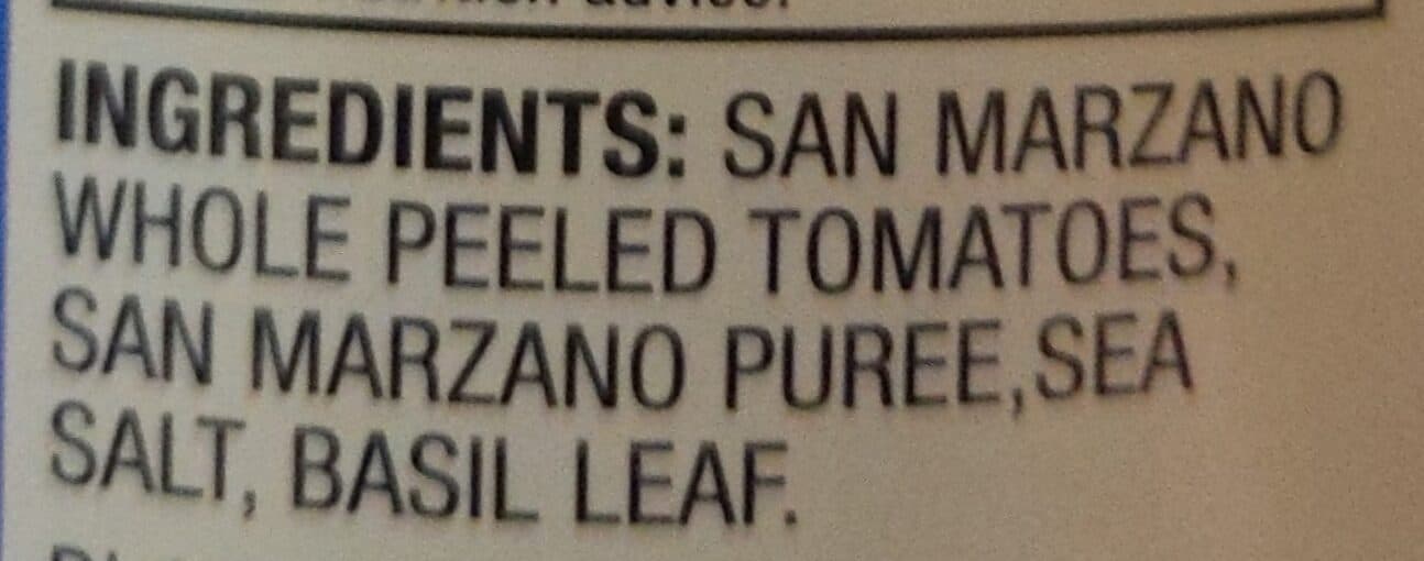 CENTO SAN MARZANO PEELED TOMATOES packshot