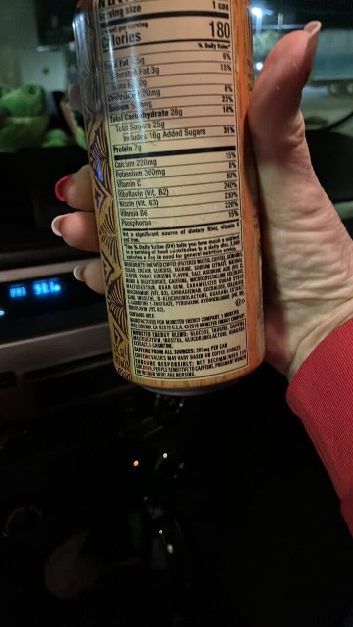 Monster Java Monster Coffee + Energy packshot