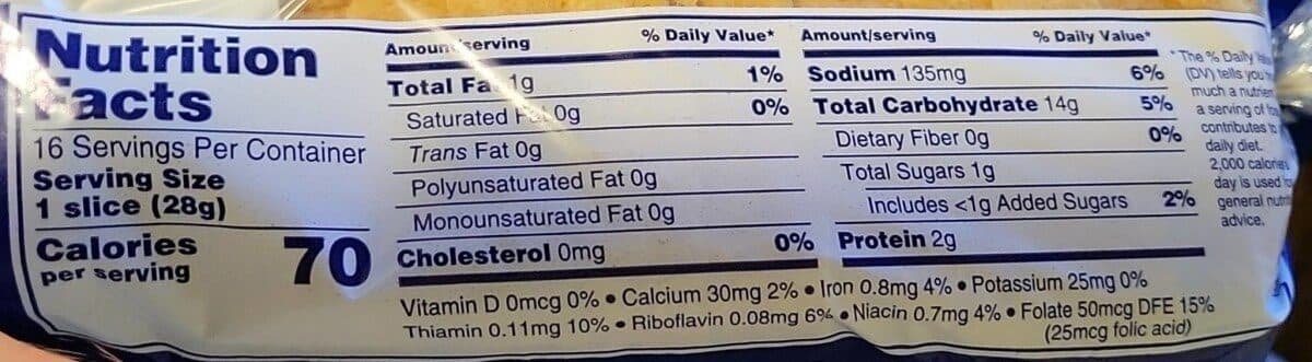 Mrs Bard's Small Bread packshot