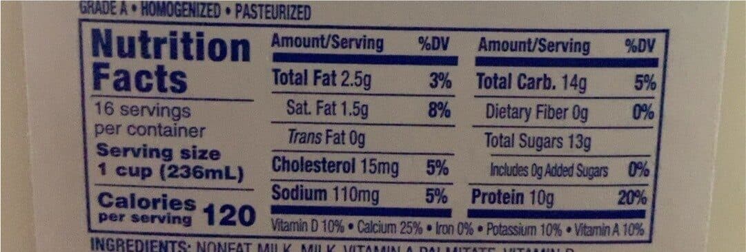 Crystal Farm fresh milk packshot