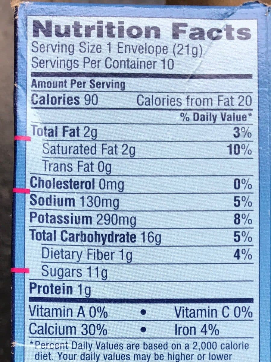Open Food Facts Swiss Miss Milk Chocolate packshot