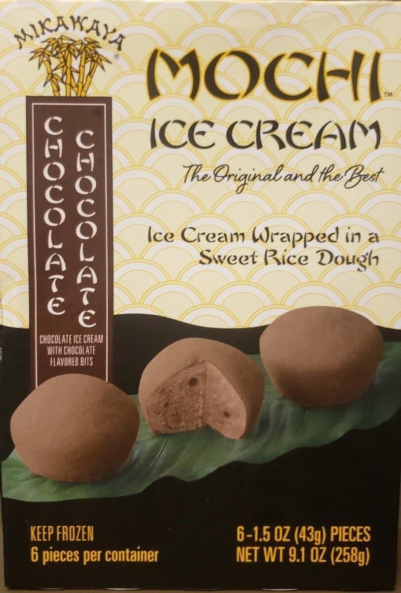 Mikawaya Mochi, Ice Cream, Chocolate packshot