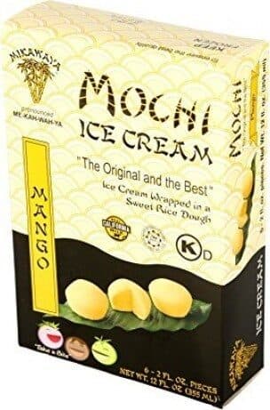 Mikawaya Natural Mochi Ice Cream, Mango packshot