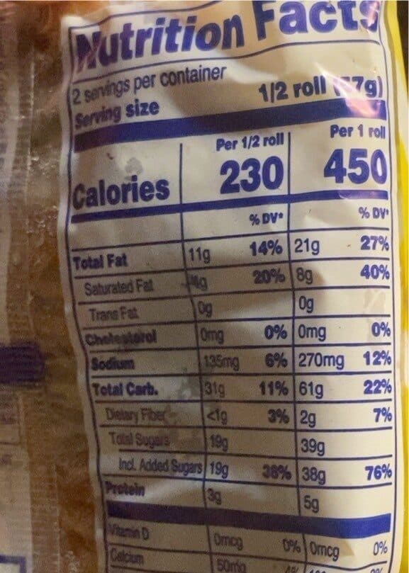 Duchess Big Cinnamon Roll packshot