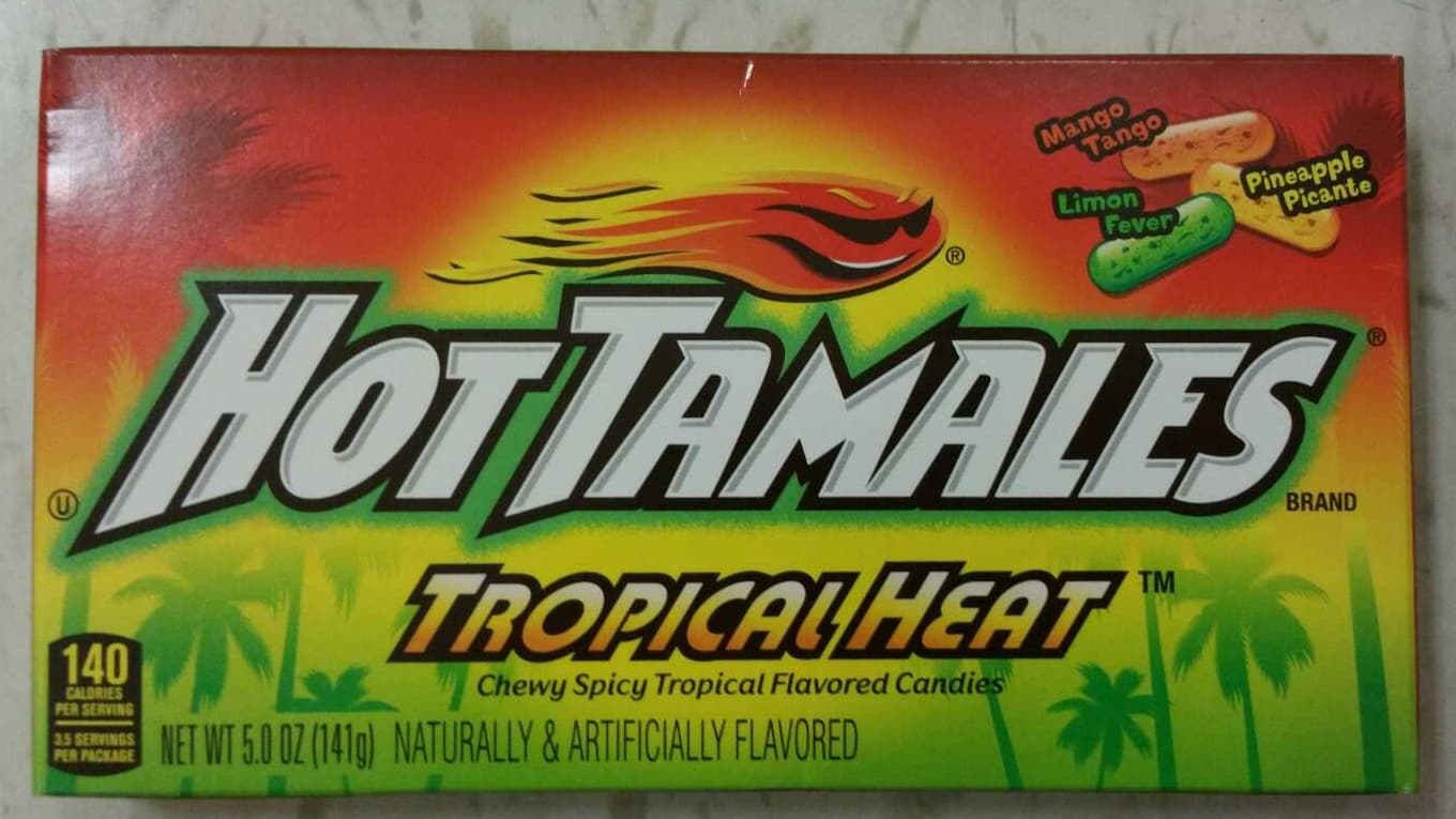 Hot Tamale Chewy spicy candies packshot