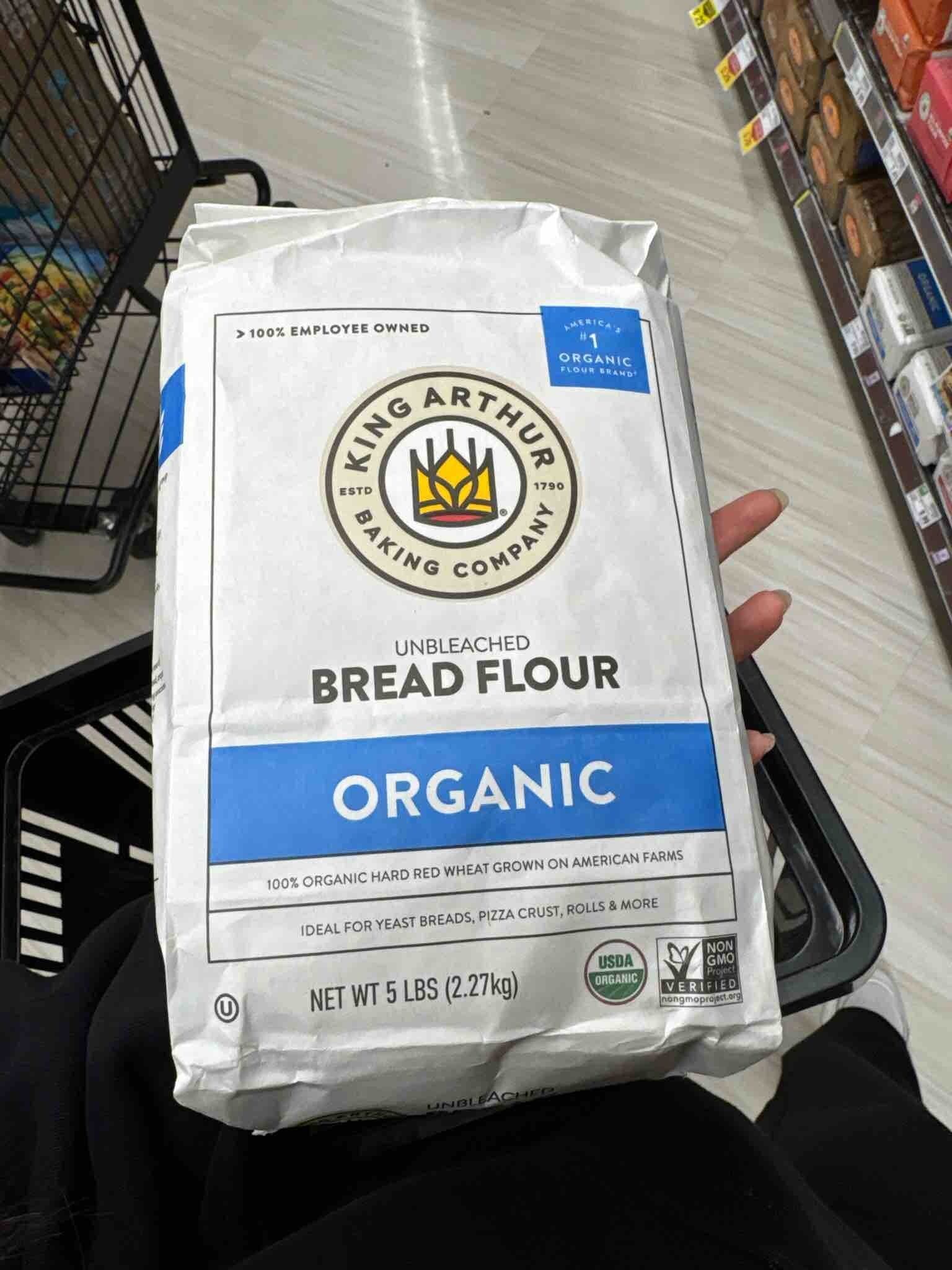 King Arthur Baking Company Unbleached Bread Flour Organic packshot