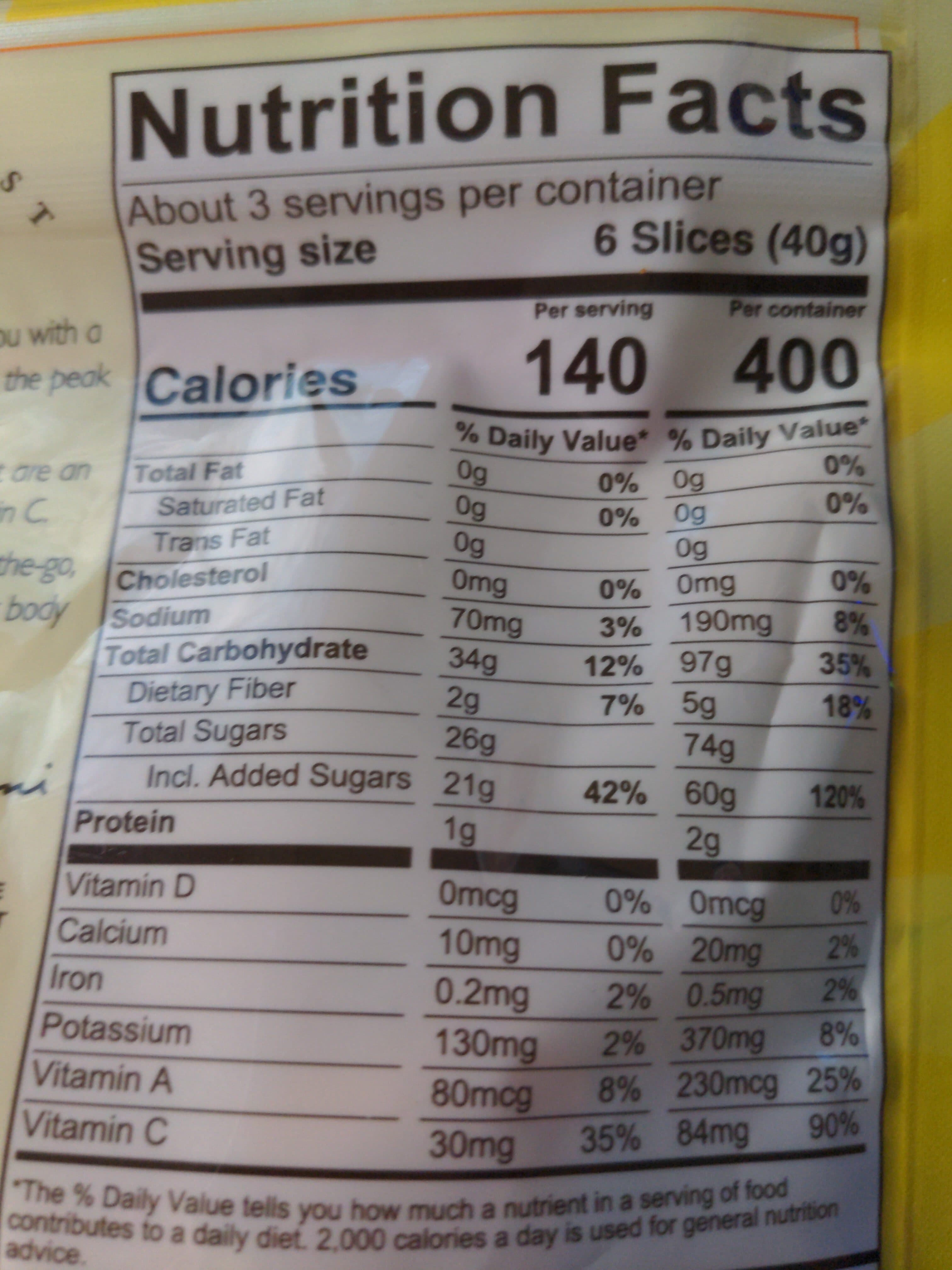 Mariani Sweetened Philippine Mango packshot
