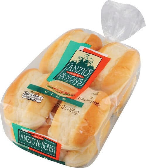 Anzio & Sons Enriched sub roll packshot