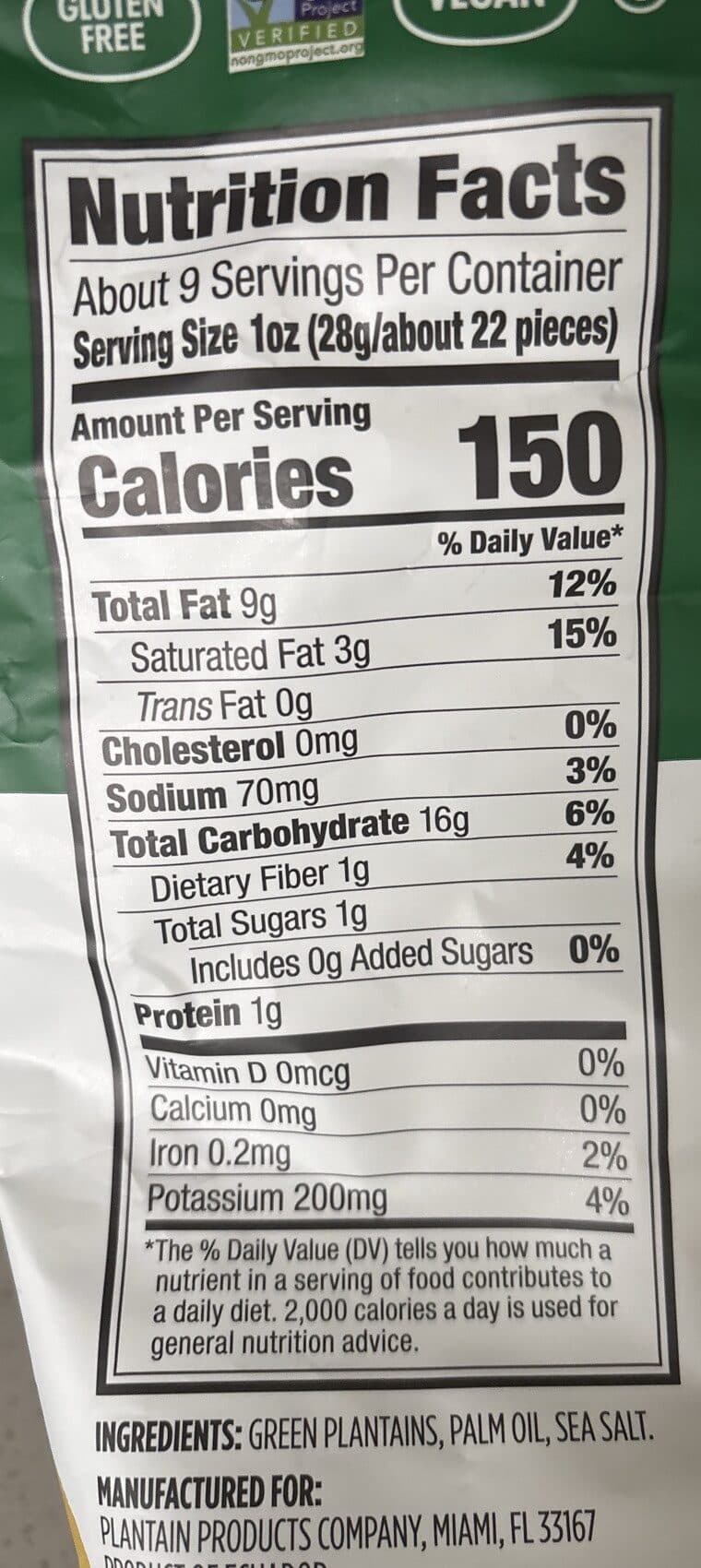 Chifles Original Plantain Chips packshot