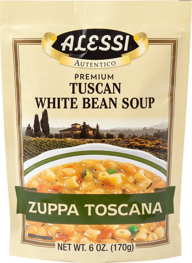 Vigo Importing Co. Zuppa toscana tuscan white bean soup packshot