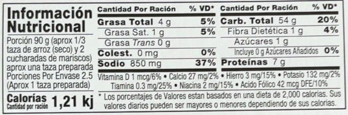 Vigo Paella Valenciana packshot
