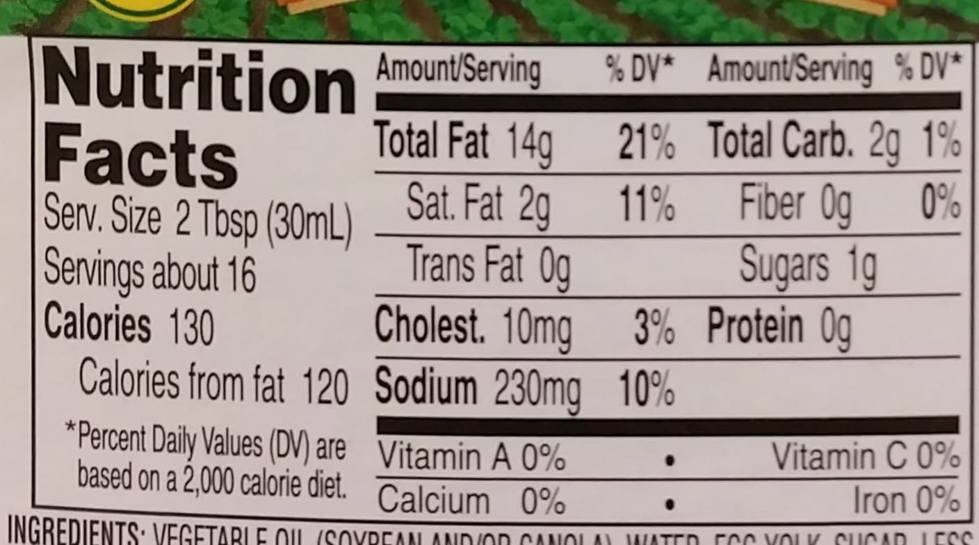 Hidden Valley Dressing packshot