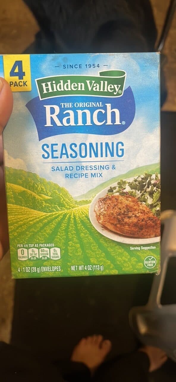 Hidden Valley Seasoning Salad Dressing & Recipe Mix packshot