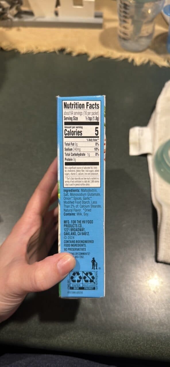 Hidden Valley Dip Mix packshot