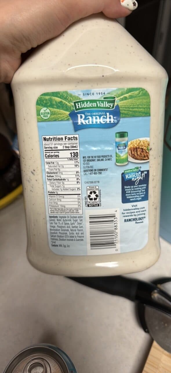 Hidden Valley THE ORIGINAL Ranch packshot