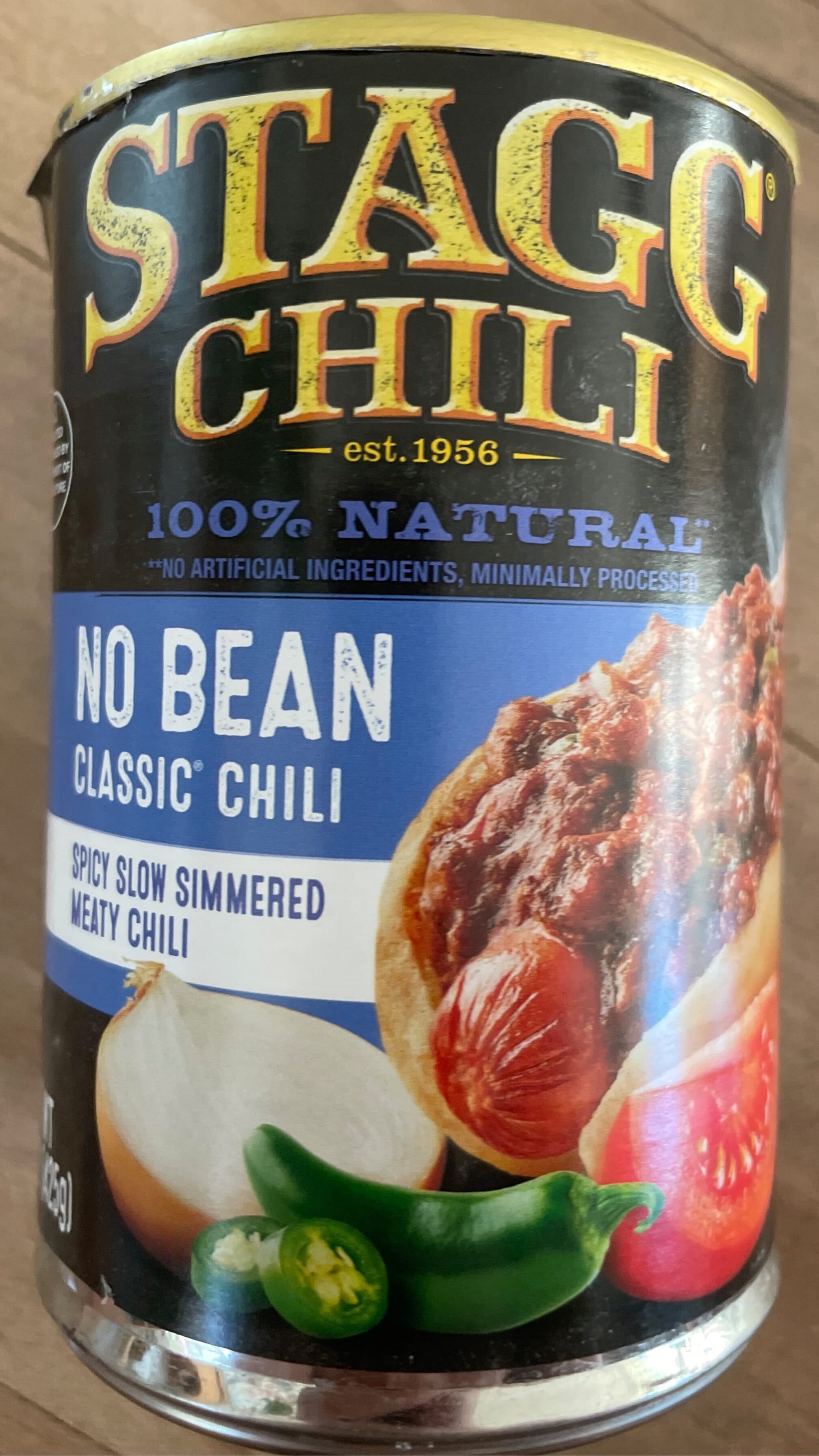 Hormel Foods Corporation Stagg, Beef Chili No Beans packshot