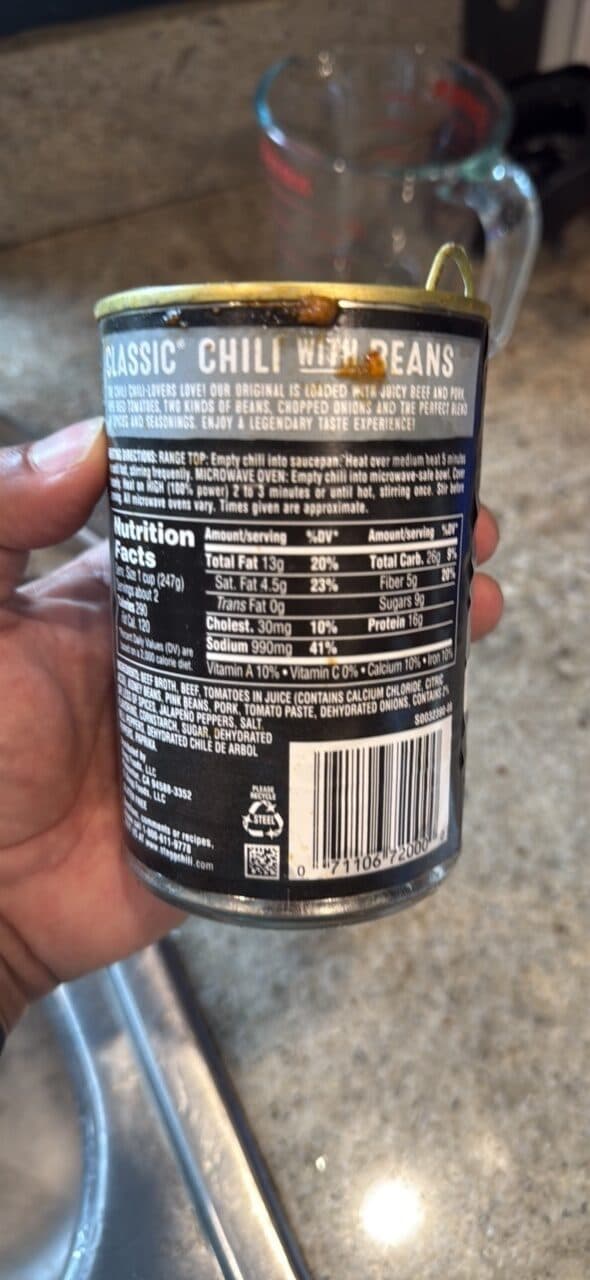 Stagg Chili Classic Chili with Beans packshot