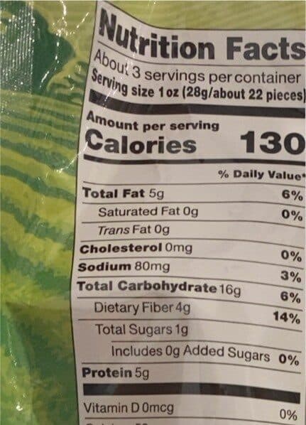 HARVEST SNAPS CAESAR Crispy Baked Veggie Snacks packshot