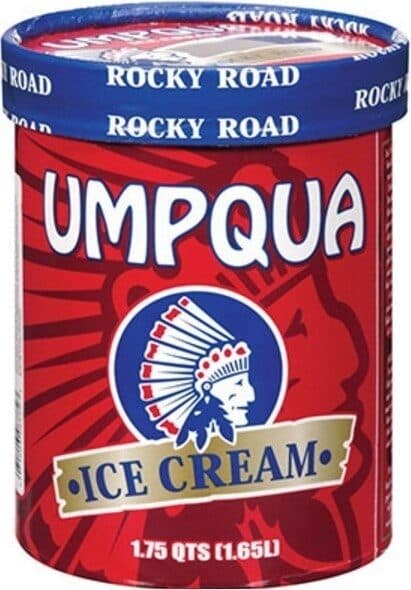 Umpqua Ice Cream Rocky Road packshot