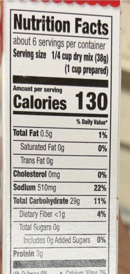 Zatarain's Dirty rice mix packshot