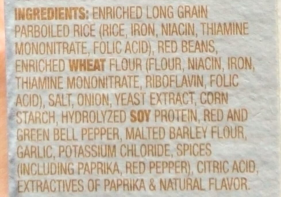 Zatarain's Red Beans & Rice packshot
