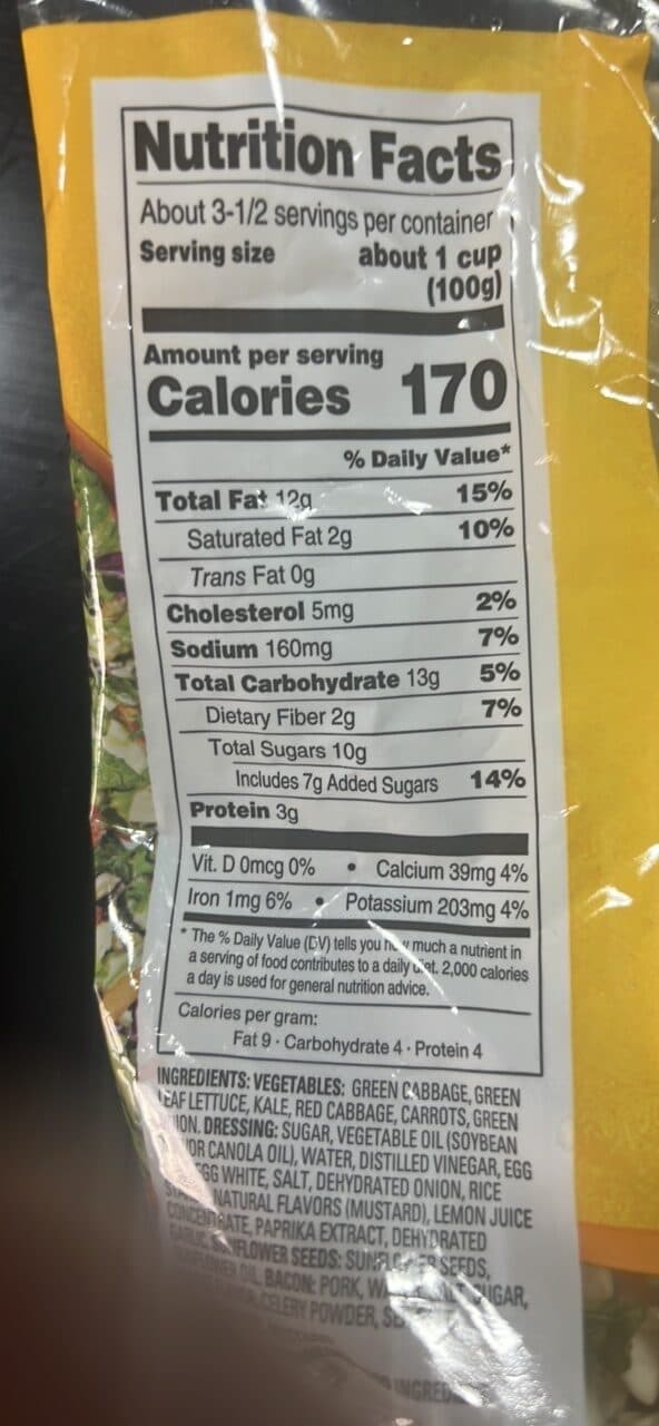 Dole Sunflower Crunch Chopped Kit packshot