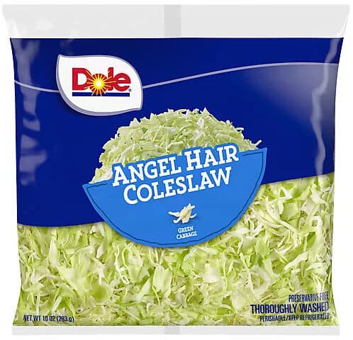 Dole Angel Hair Coleslaw packshot