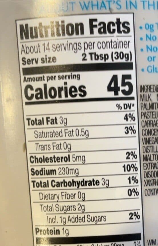 Bolthouse Farms Yogurt dressing packshot