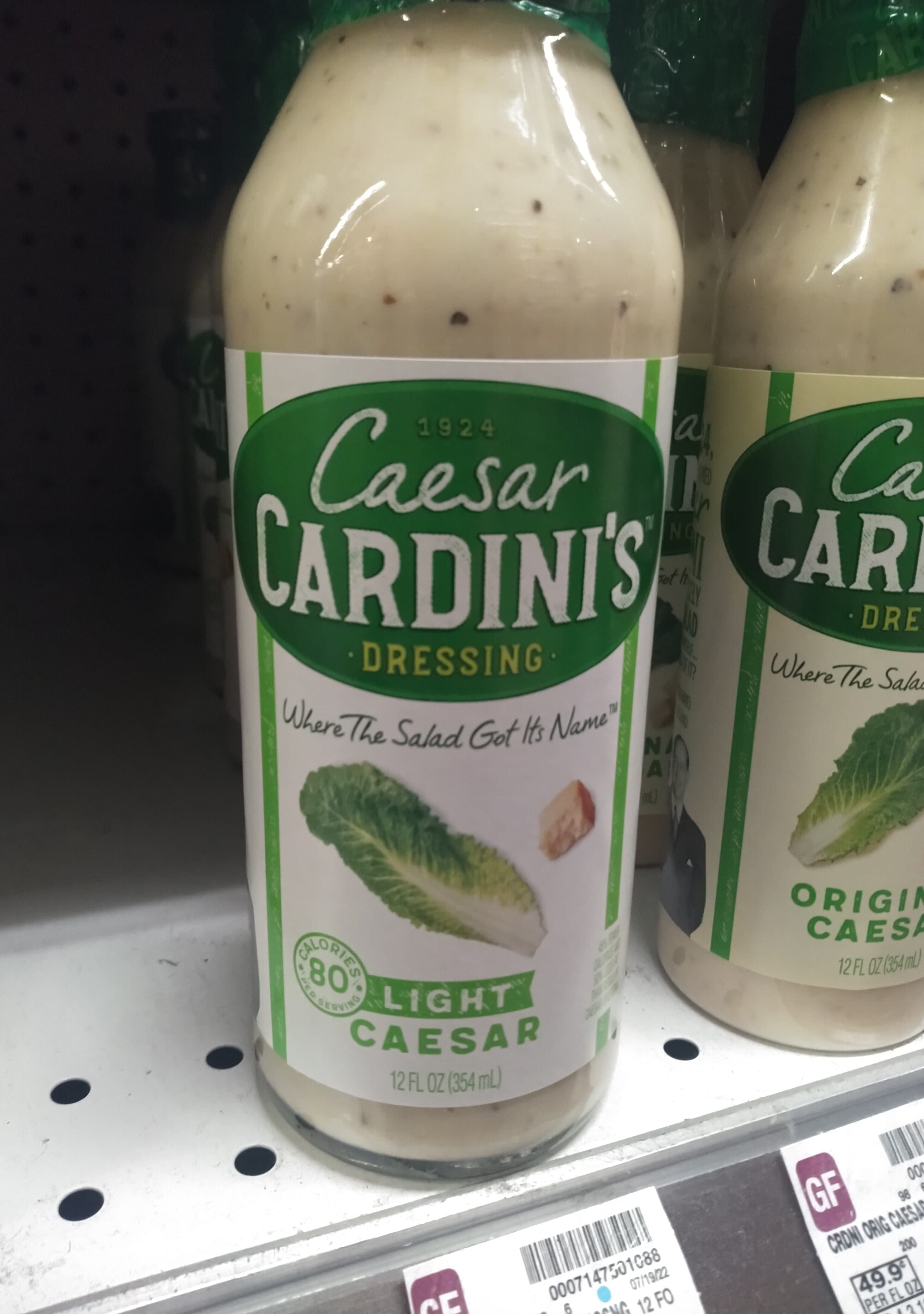 Cardini's Caesar Dressing packshot
