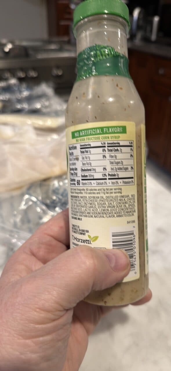 Cardini's Light Greek Vinaigrette Dressing packshot