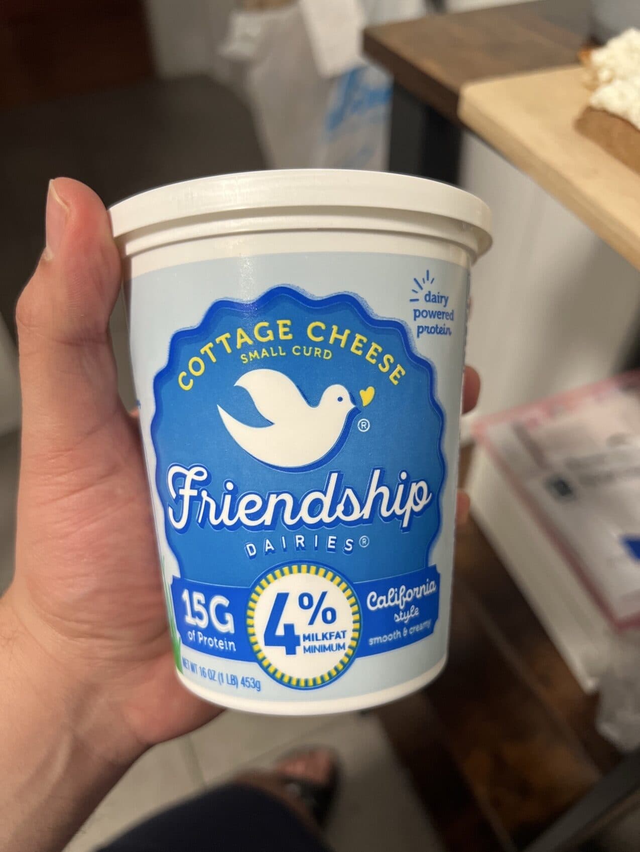 Friendship Dairies Cottage Cheese Small Curd packshot