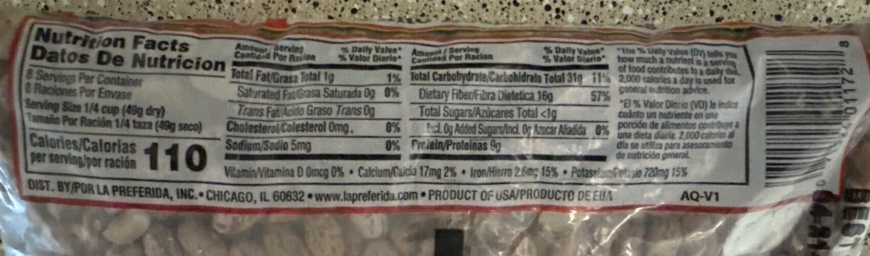 La Preferida Pinto Beans packshot