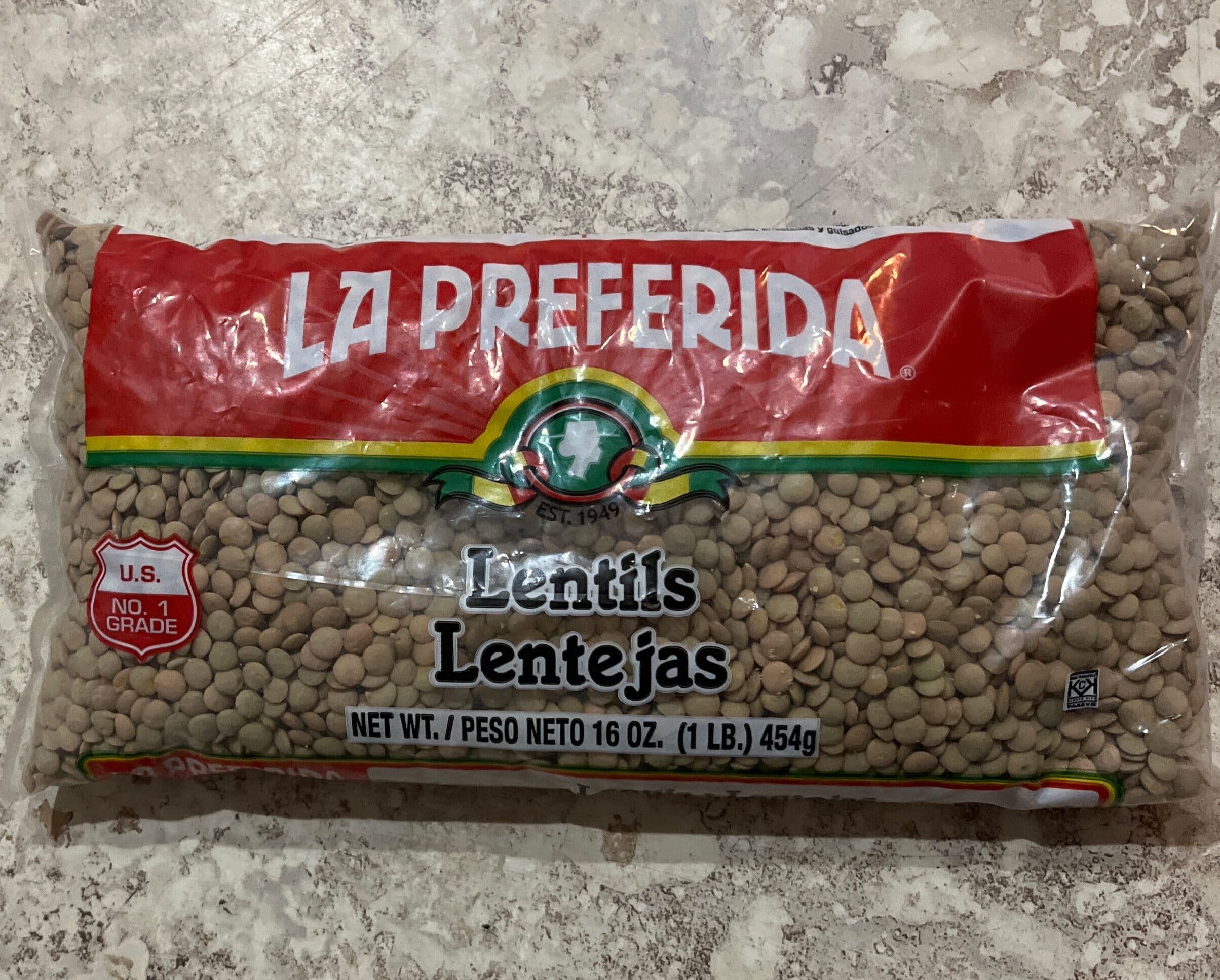 La Preferida Lentils packshot