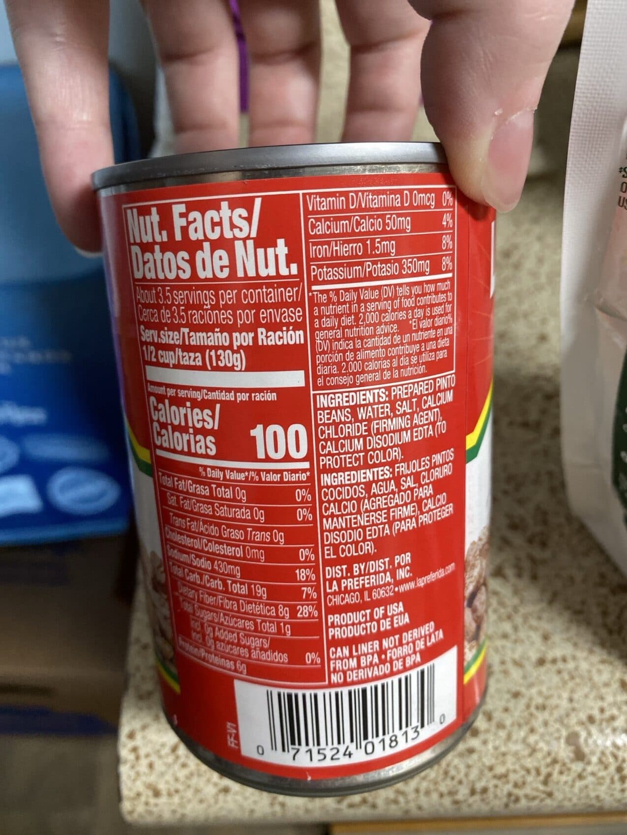 La Preferida Pinto Beans packshot