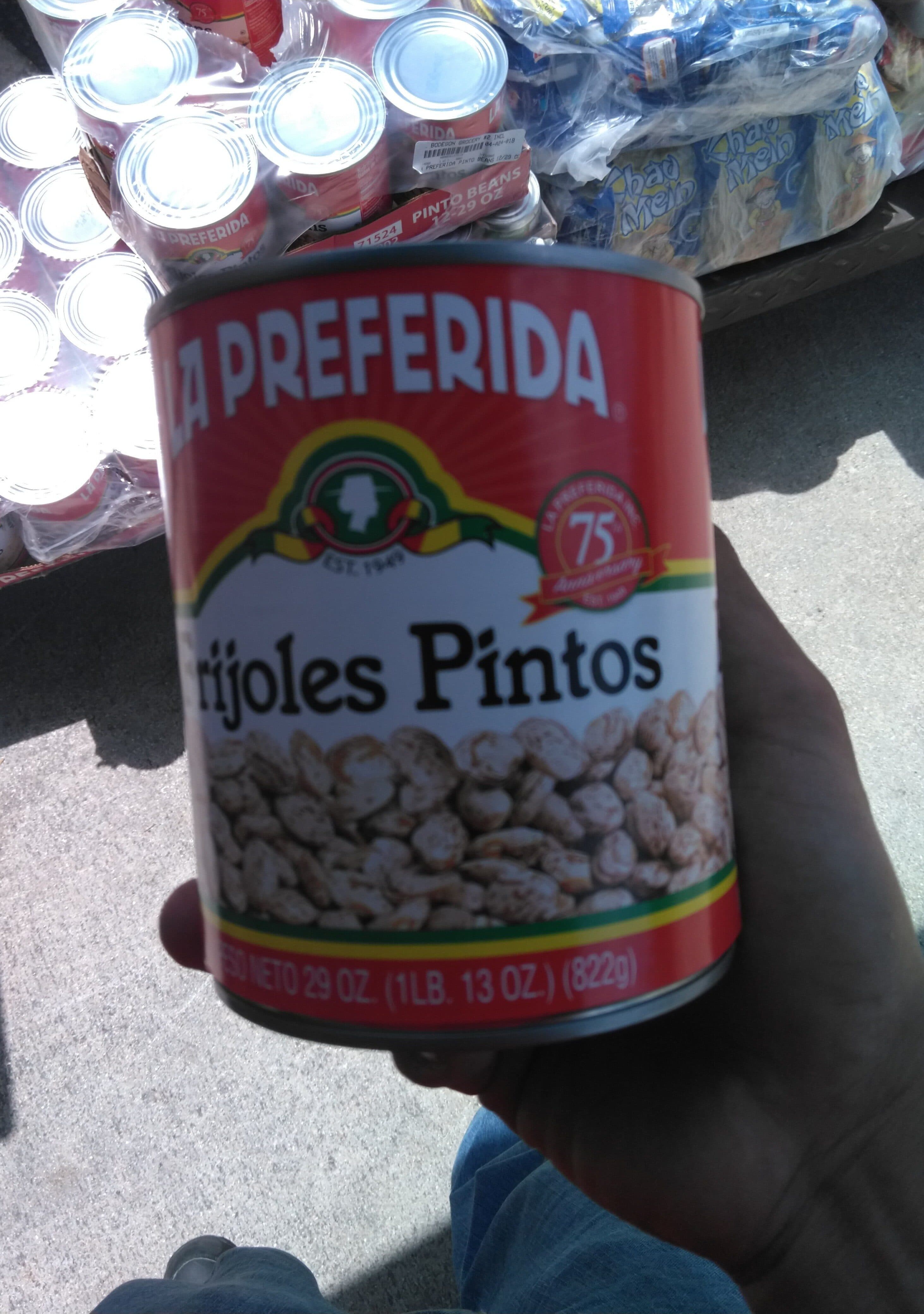 La Preferida Frijoles pintos packshot