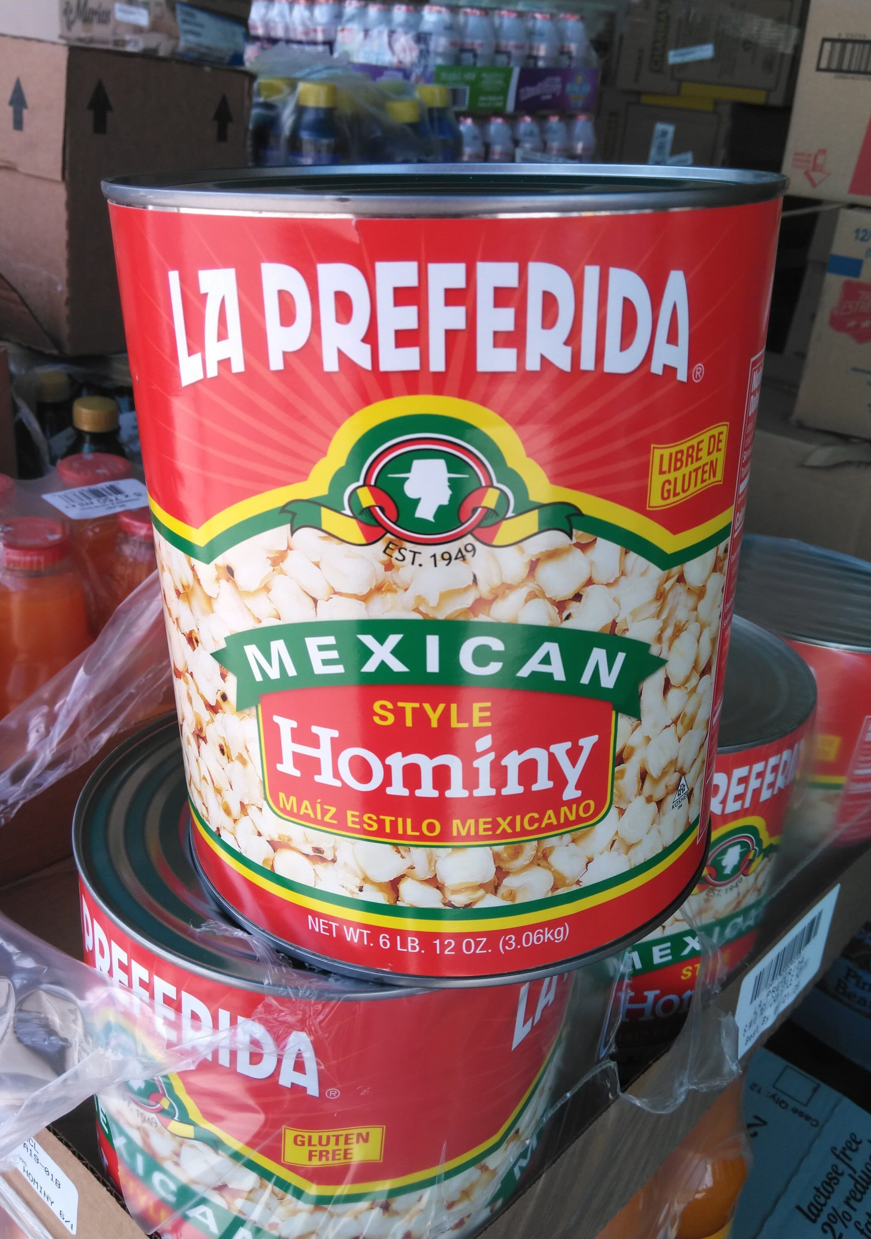 La Preferida Mexican Style Hominy packshot