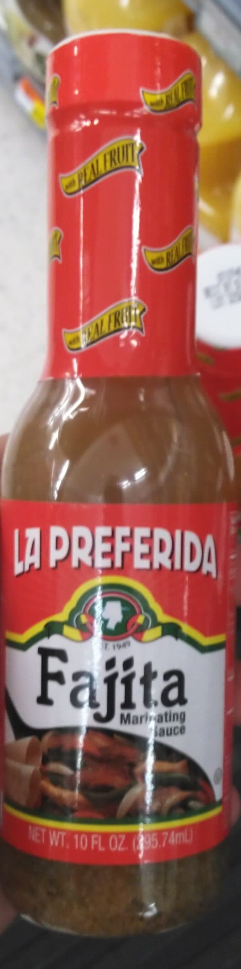 La Preferida Inc Fajita Marinating Sauce packshot