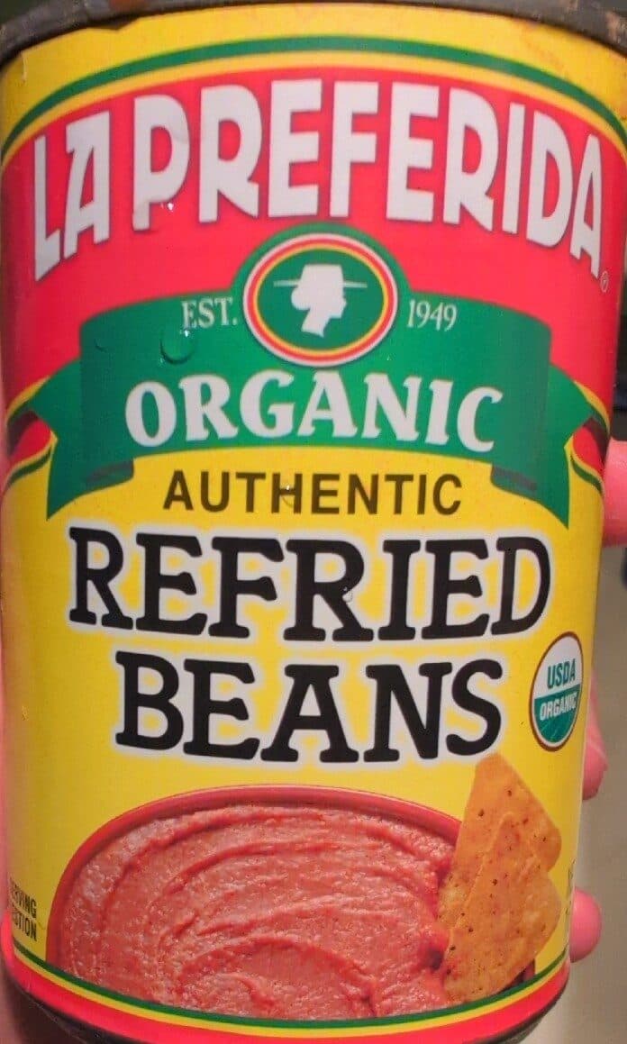 La Preferida Authentic refried beans packshot