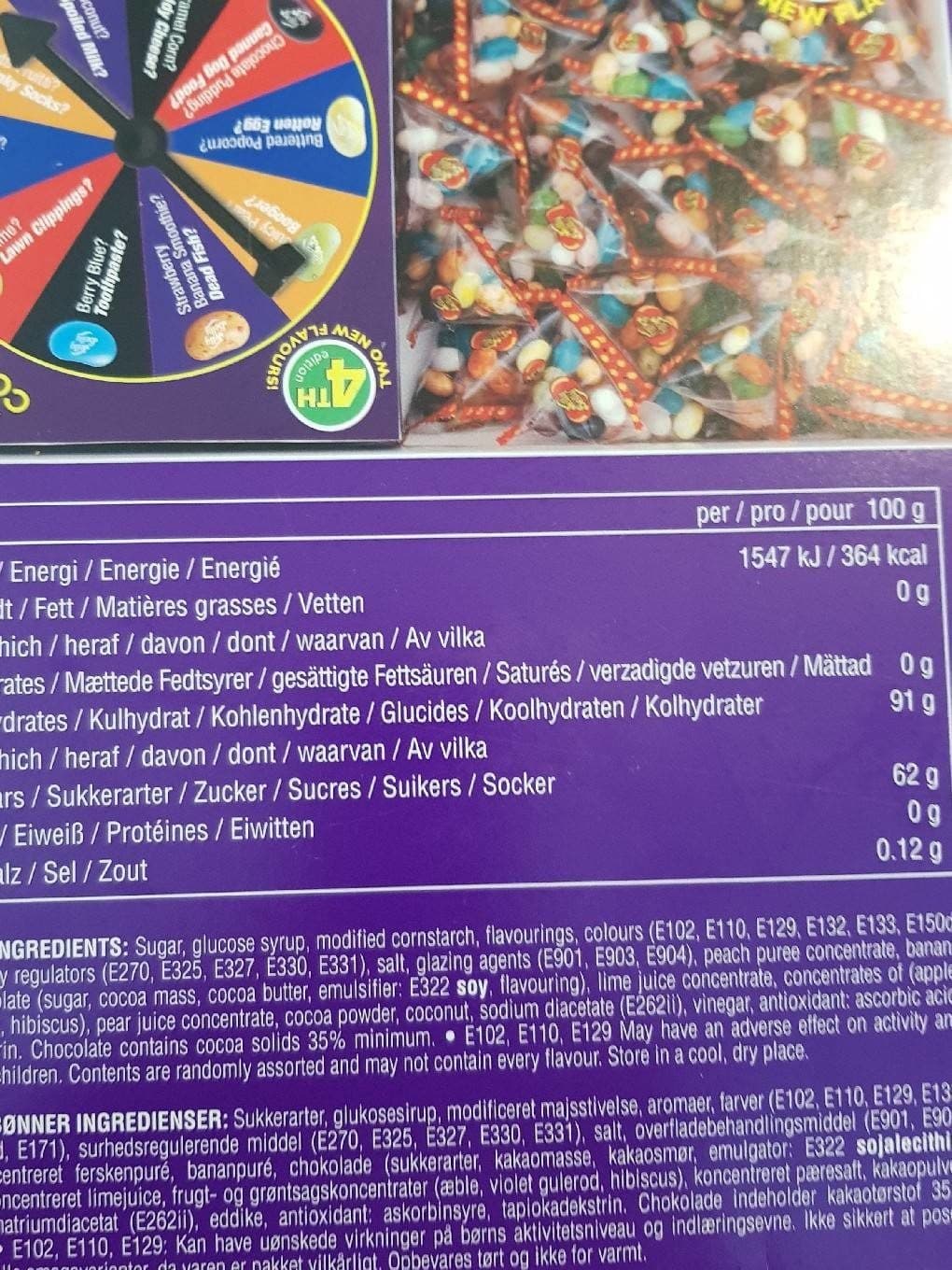 Jelly belly Jelly Belly Bean Boozled Gift Box 357G Jelly Beans packshot
