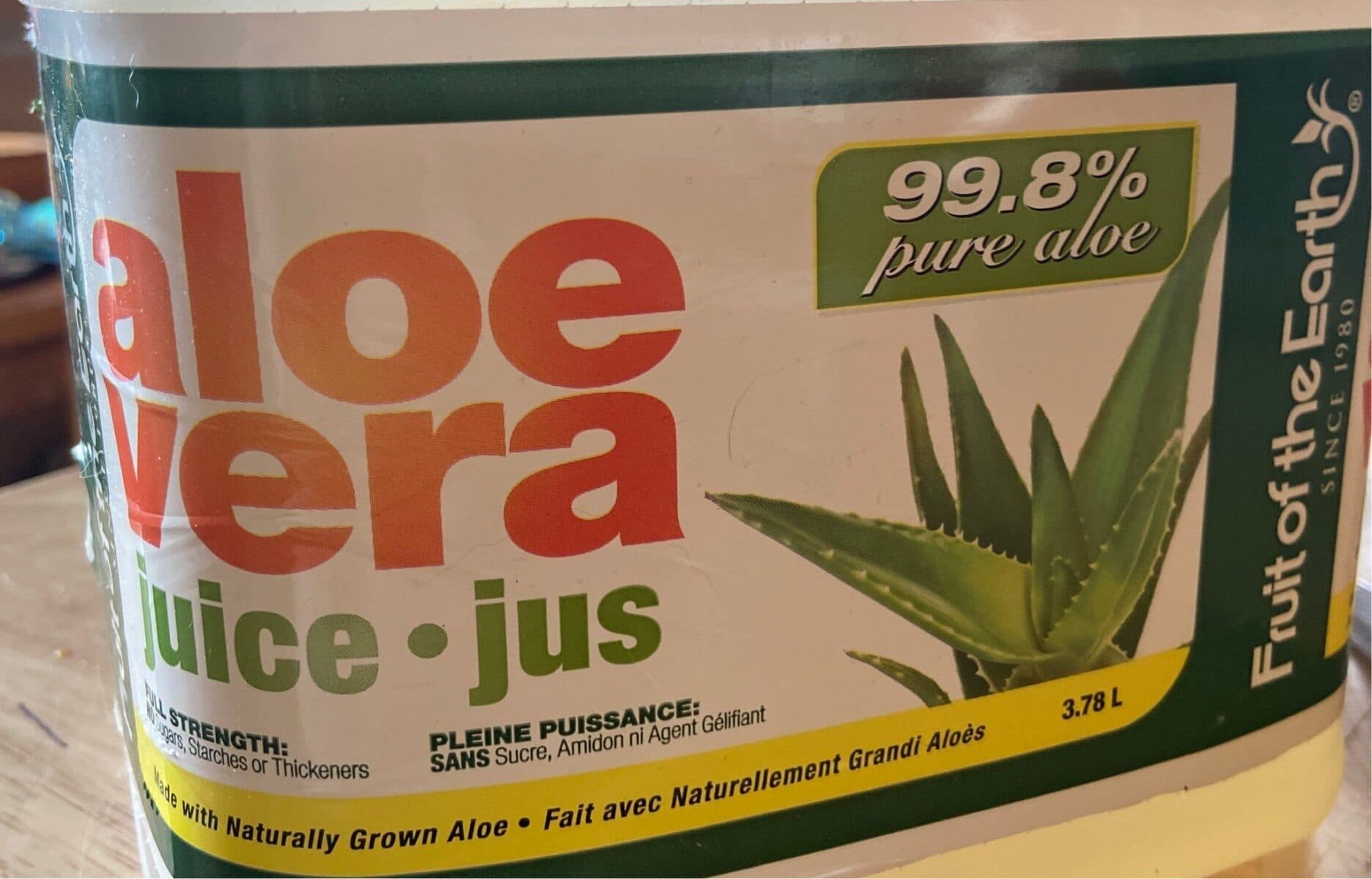 Fruit Of The Earth Natural Aloe Vera Drink packshot