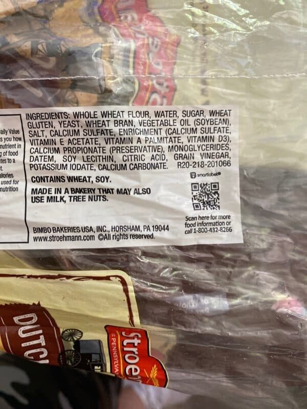 Stroehmann Dutch Country 100% Whole Wheat Bread packshot