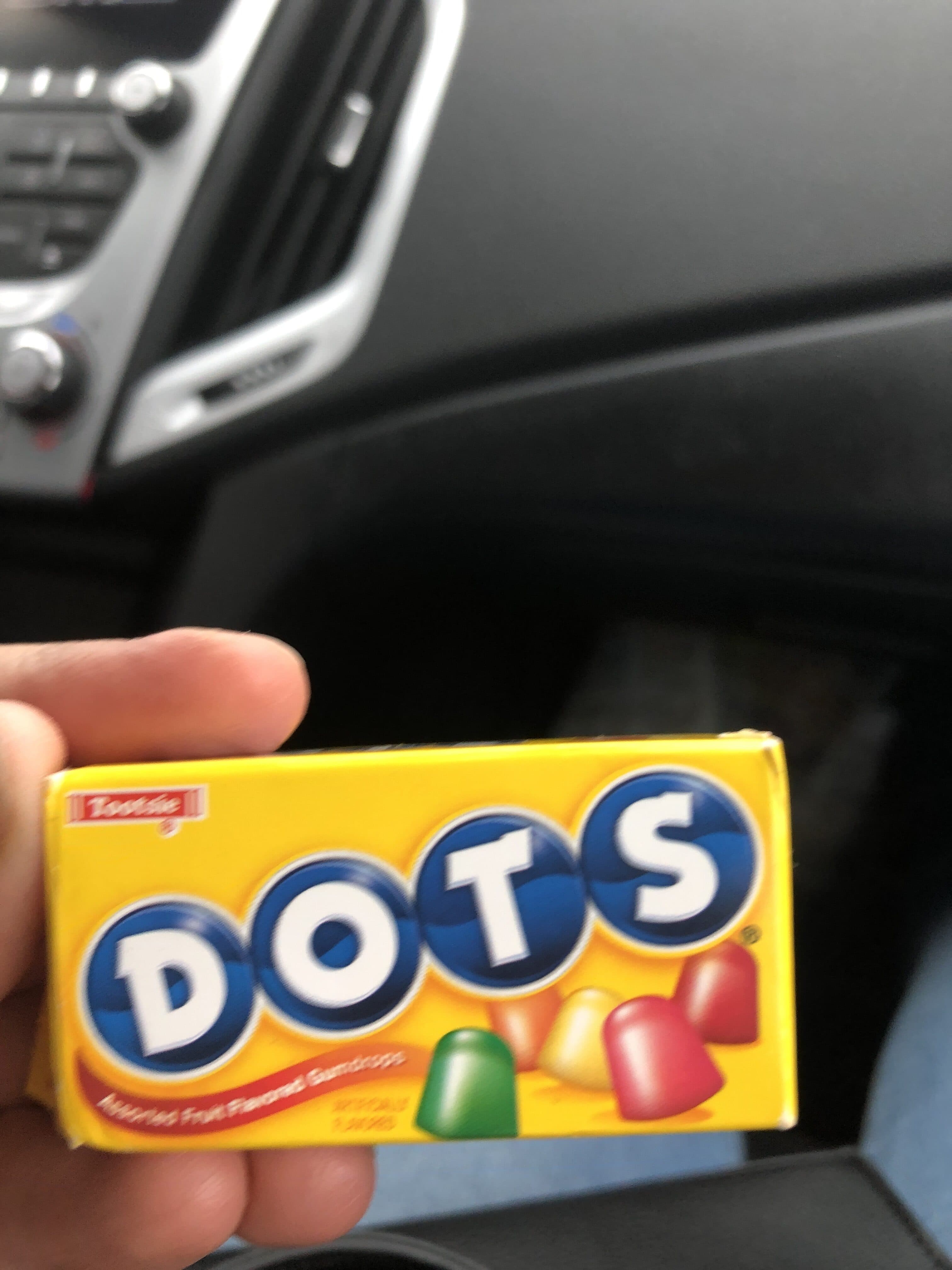 Tootsie Tootsie, sour dots candy, grape, orange, lemon, green apple & cherry packshot