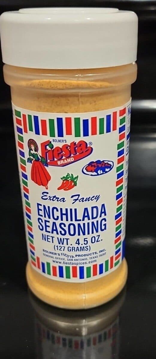 Bolner's Fiesta Products Inc. Enchilada seasoning packshot