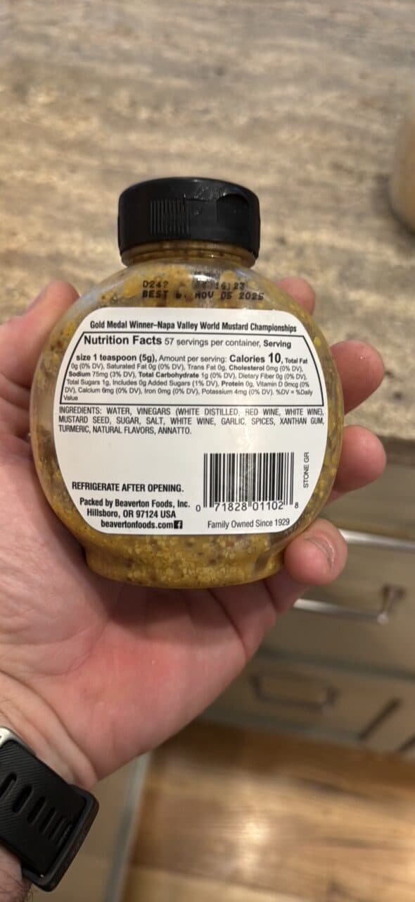 Inglehoffer Stone Ground Mustard packshot