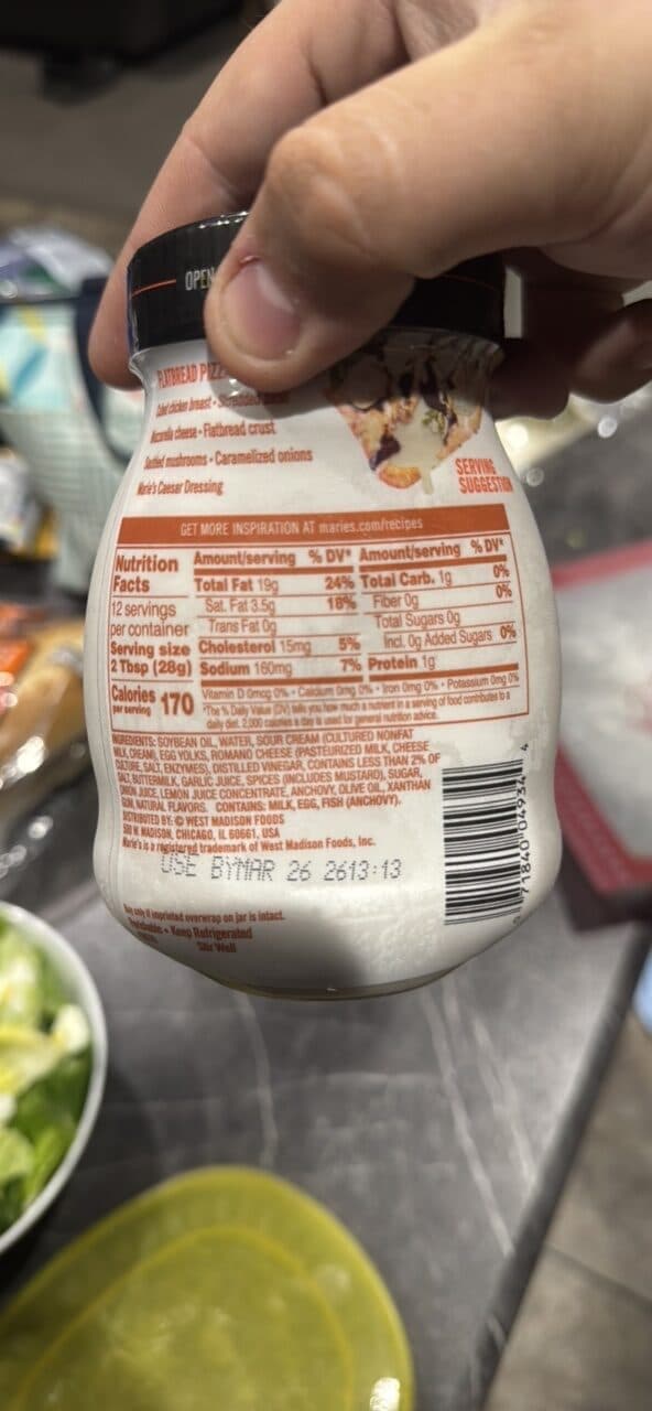 Marie’s Caesar Dressing packshot